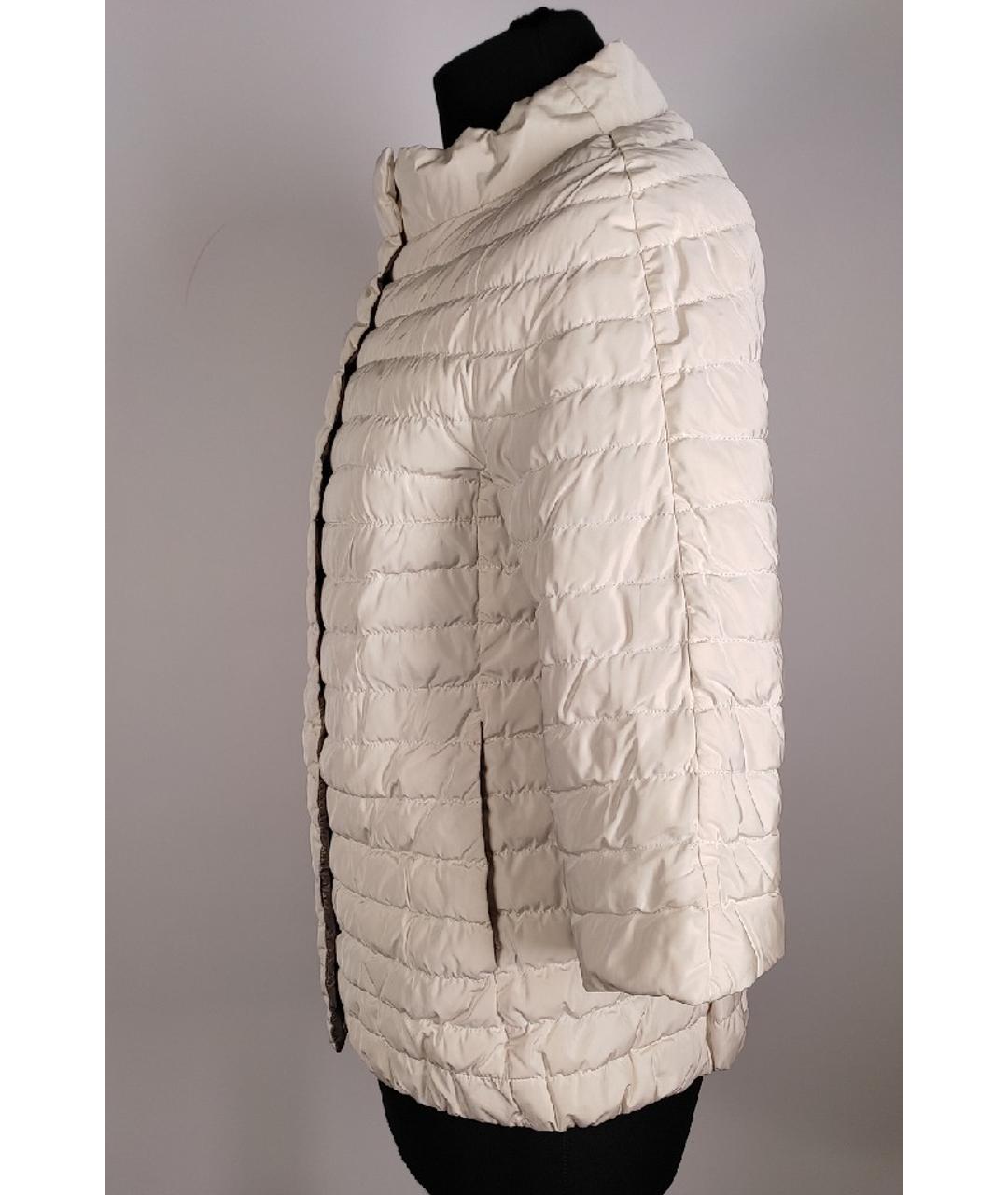 HERNO Белая полиэстеровая куртка, фото 2