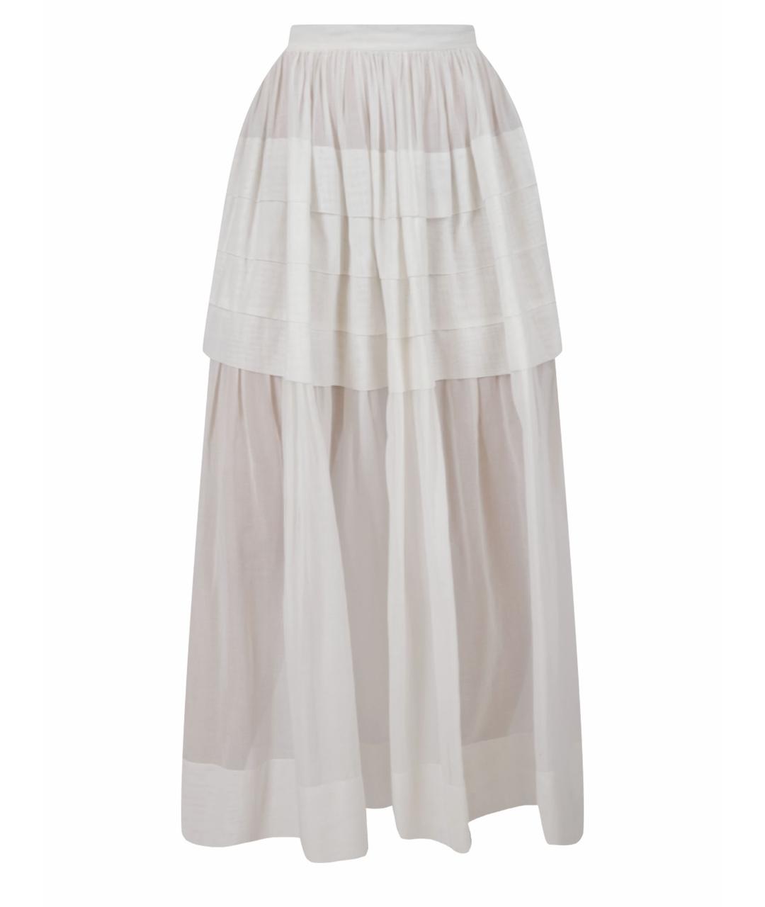 MICHAEL KORS Бежевая хлопковая юбка макси, фото 1
