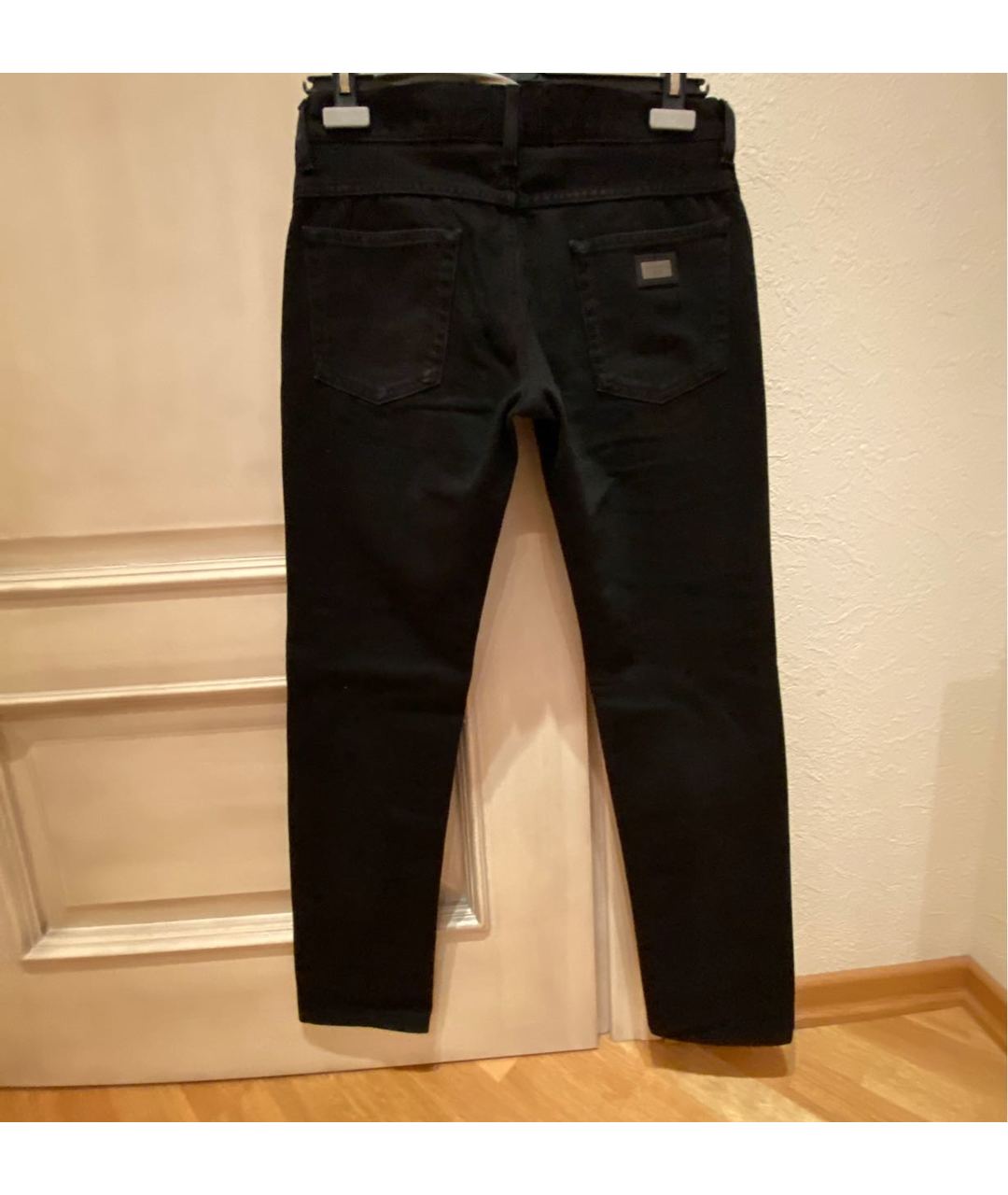 DOLCE&GABBANA Черные прямые джинсы, фото 2