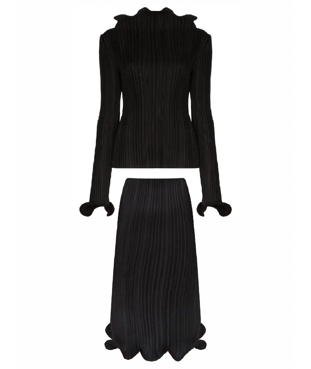 TOTEME Черный полиэстеровый костюм с юбками, фото 1