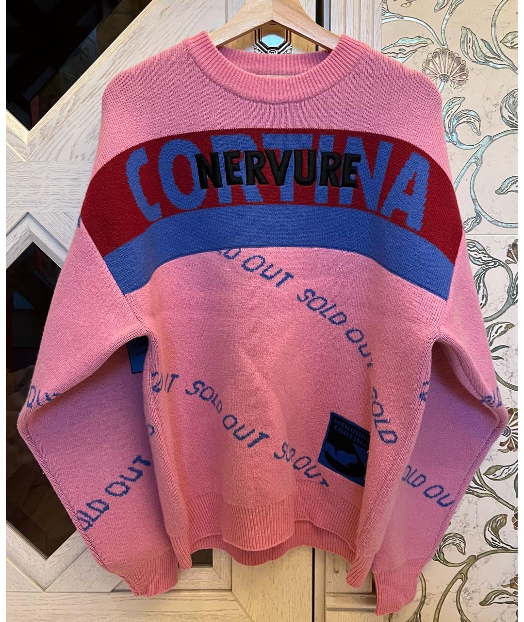 NERVURE Розовый кашемировый джемпер / свитер, фото 2
