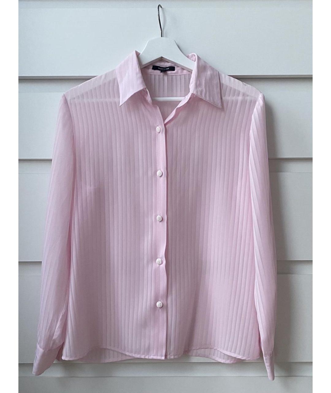 VERSACE Розовая вискозная блузы, фото 6