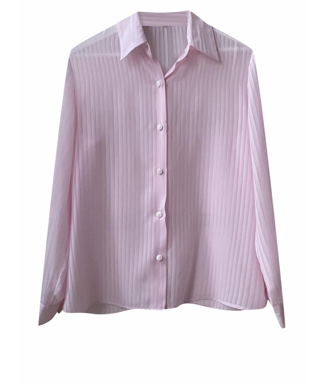 VERSACE Розовая вискозная блузы, фото 1