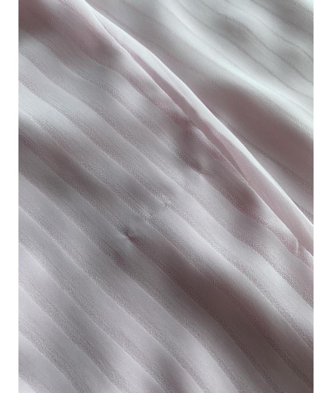 VERSACE Розовая вискозная блузы, фото 5