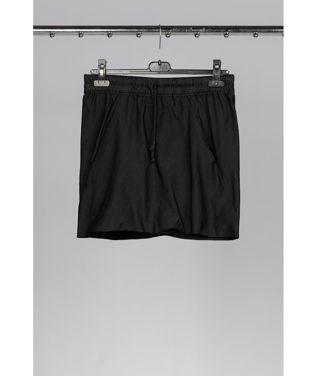 RICK OWENS Черные полиамидовые шорты, фото 3