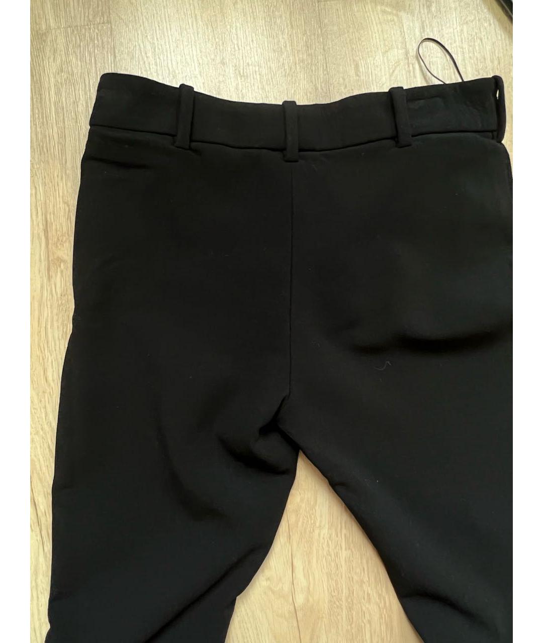 TOM FORD Черные шерстяные прямые брюки, фото 2