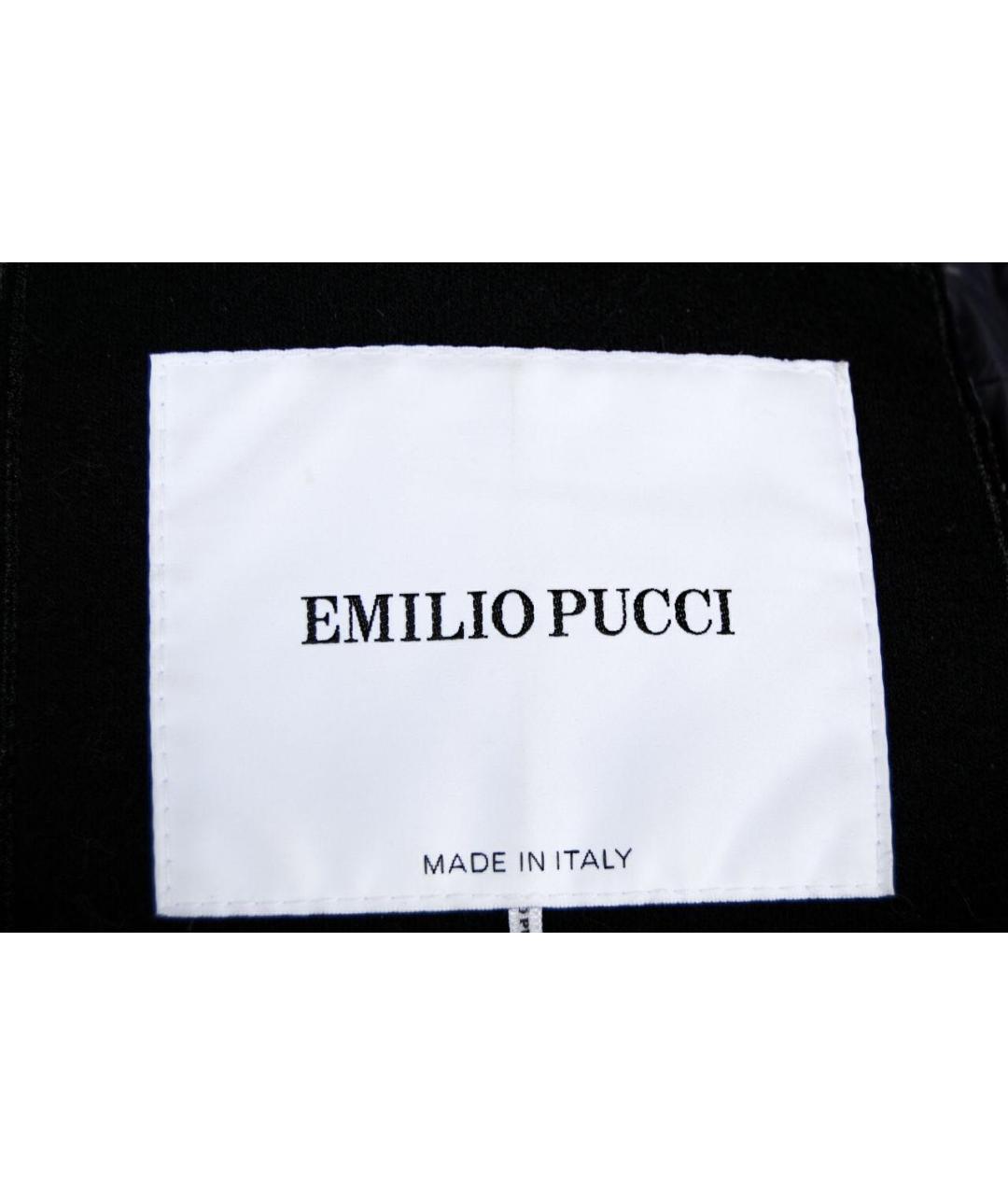 EMILIO PUCCI Серый пуховик, фото 7