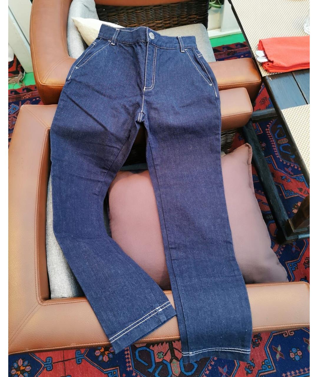 FENDI Черные прямые джинсы, фото 9