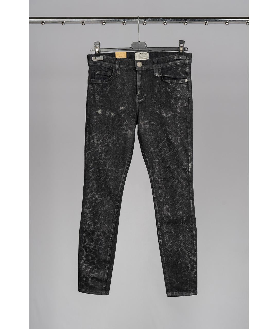 CURRENT/ELLIOTT Черные хлопковые джинсы слим, фото 3