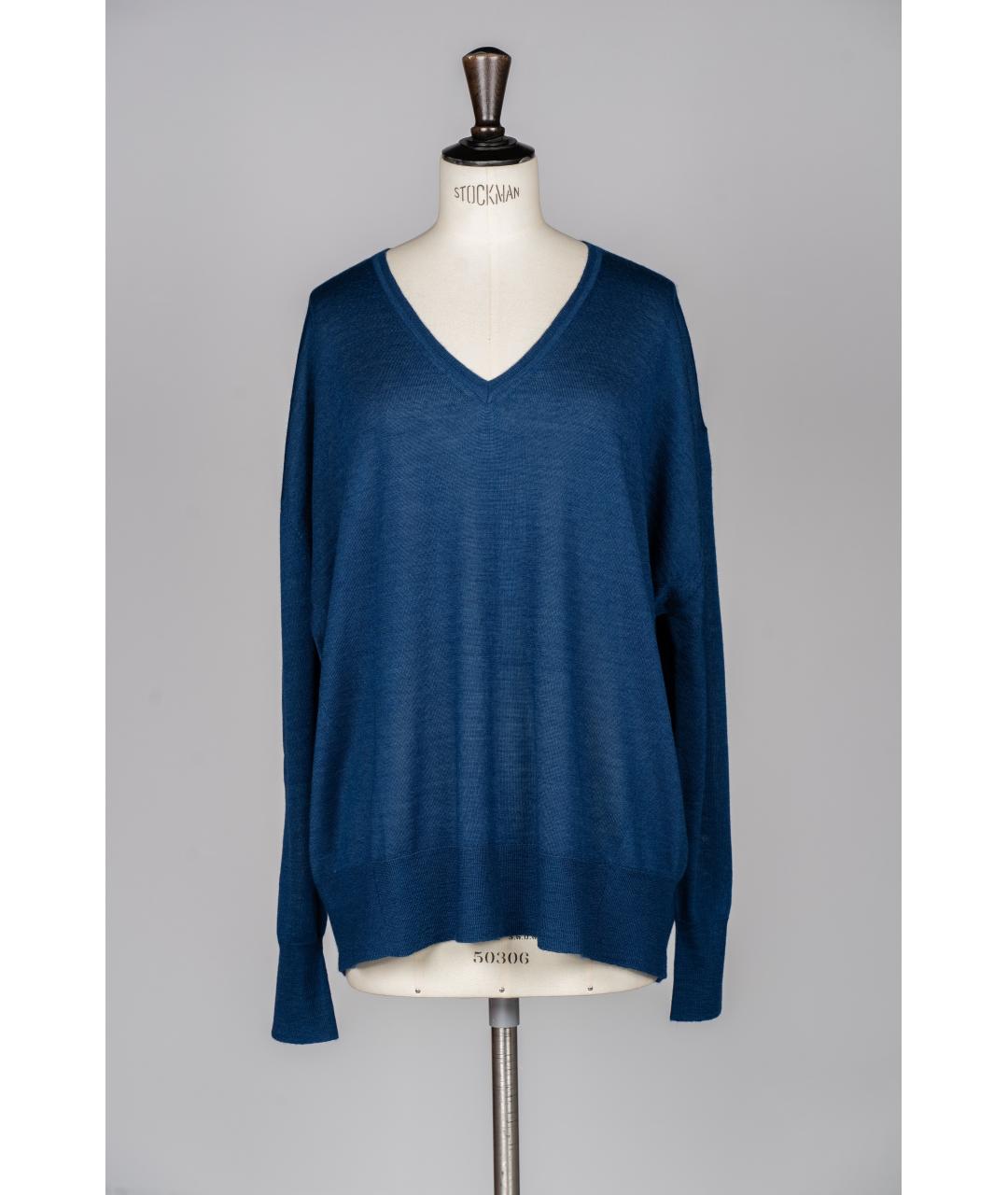ISABEL MARANT Синий кашемировый джемпер / свитер, фото 3