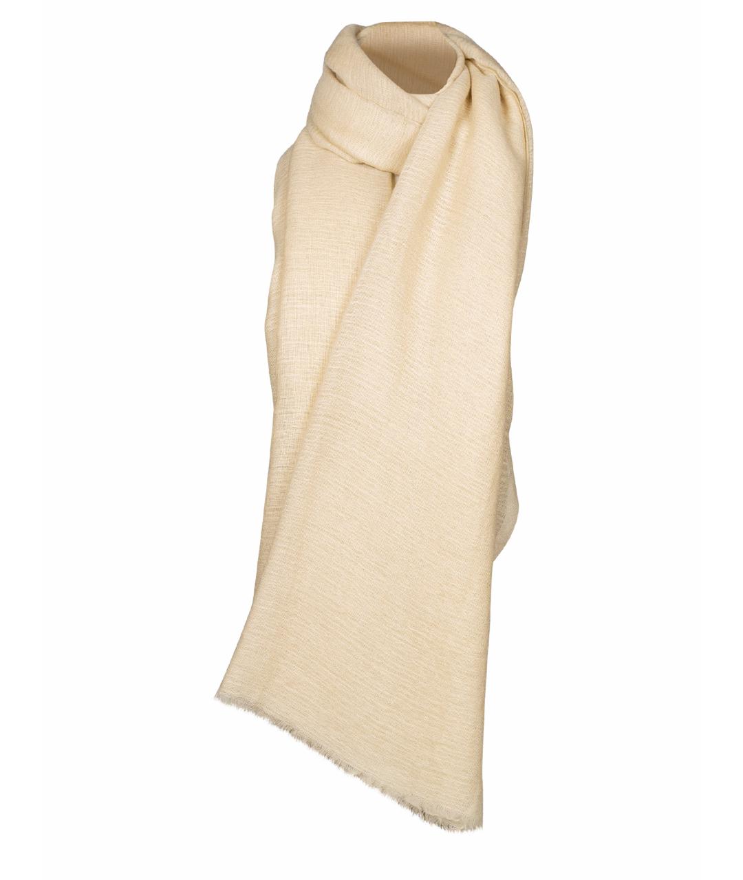 ISABEL MARANT Бежевый кашемировый шарф, фото 1