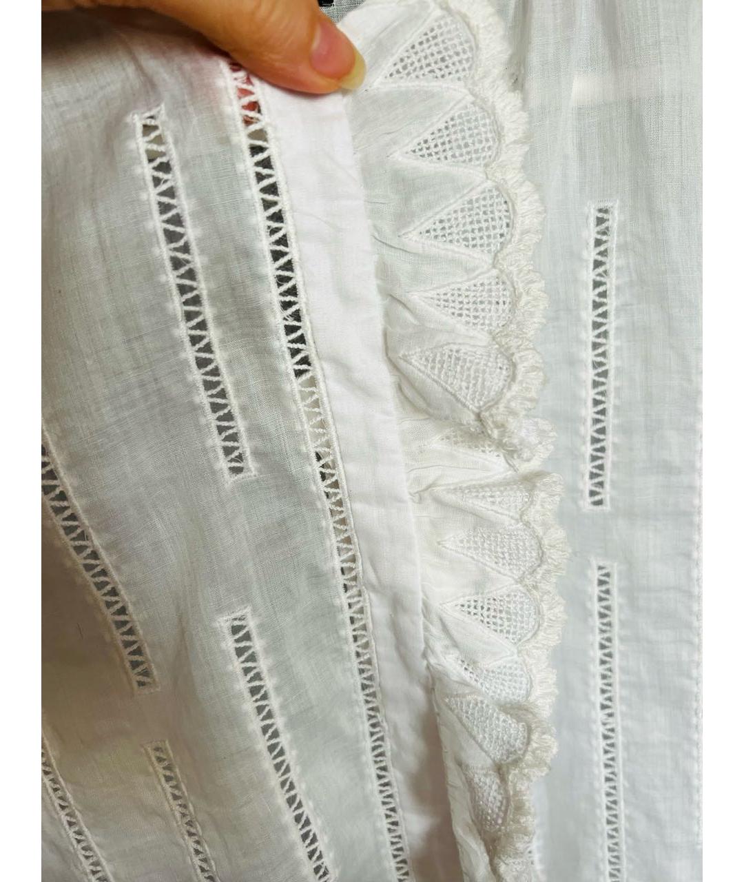 ISABEL MARANT Белая блузы, фото 4