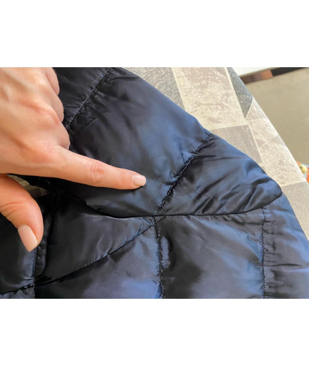 PRADA Темно-синяя куртка, фото 6