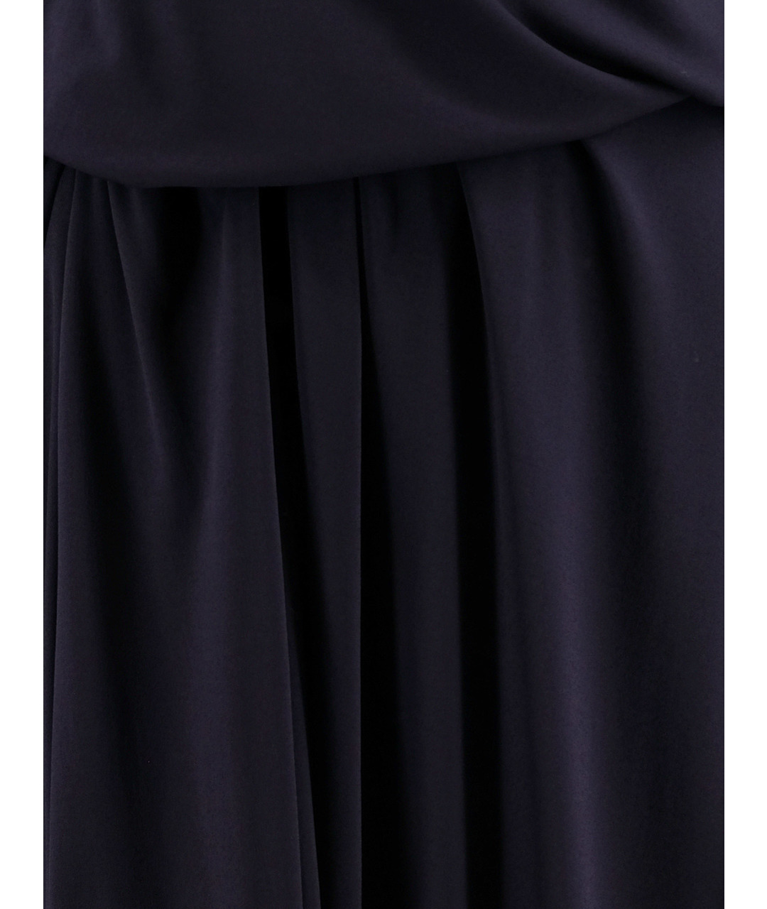 BOTTEGA VENETA Темно-синее вискозное вечернее платье, фото 4