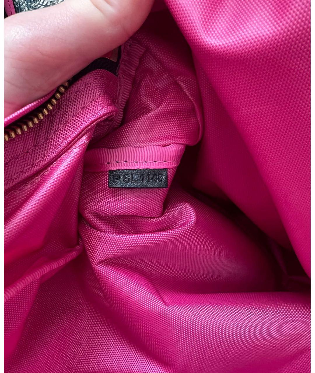MARC BY MARC JACOBS Розовый тканевый рюкзак, фото 6