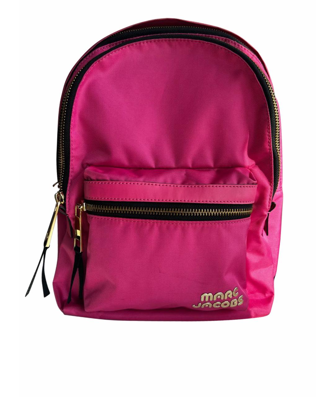 MARC BY MARC JACOBS Розовый тканевый рюкзак, фото 1