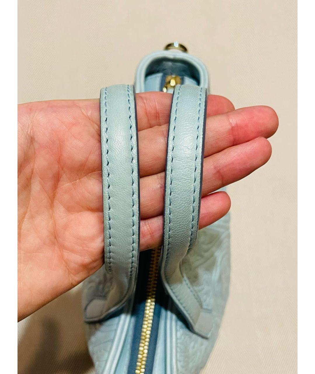 ETRO Голубая кожаная сумка через плечо, фото 7