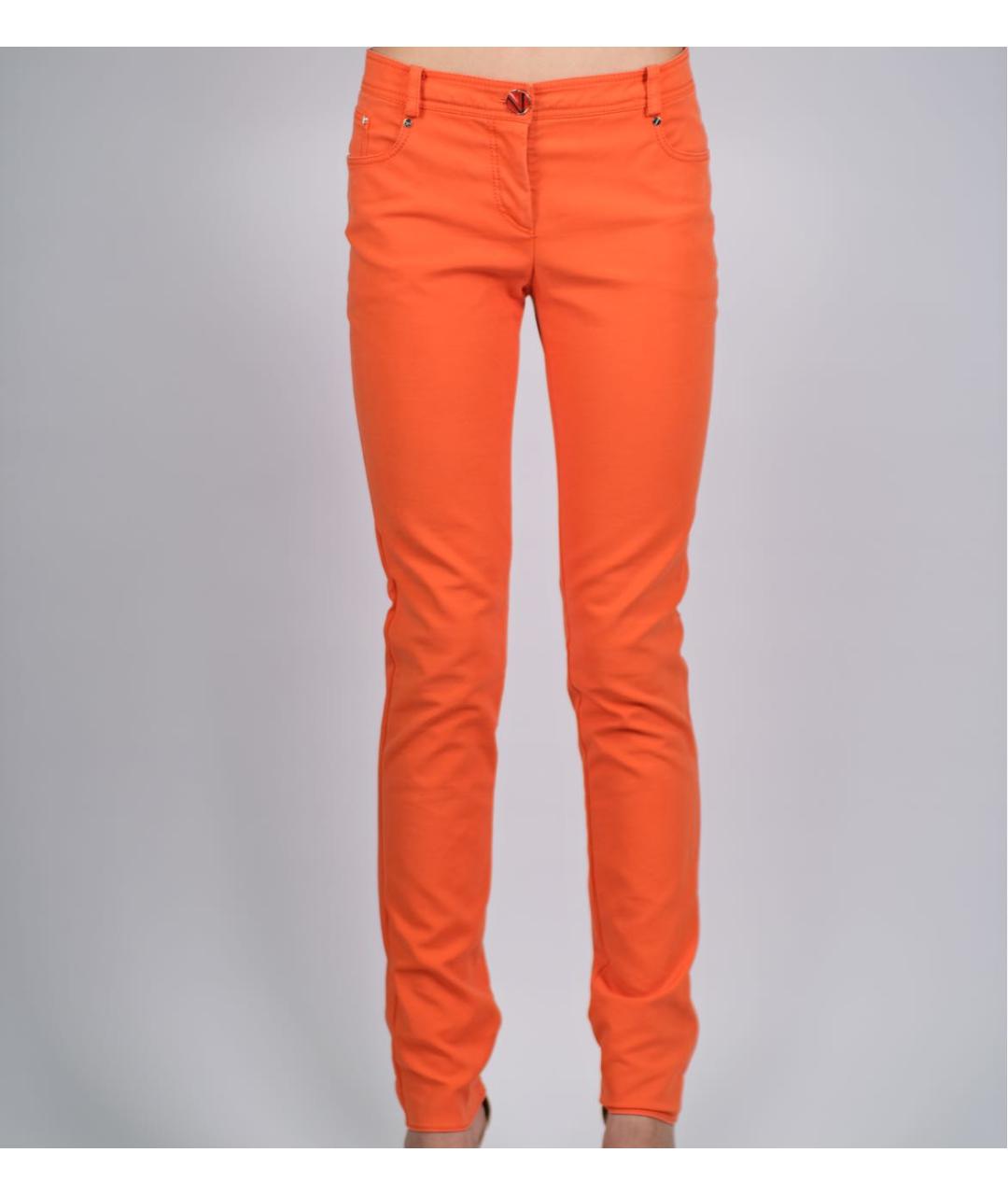 VERSACE Оранжевый хлопковый костюм с брюками, фото 2