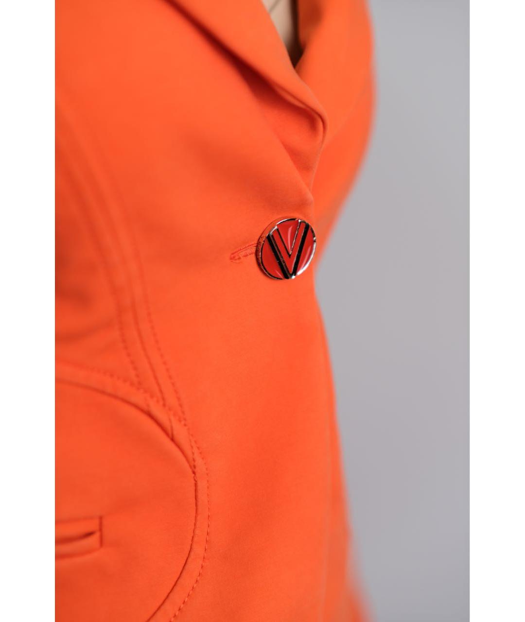 VERSACE Оранжевый хлопковый костюм с брюками, фото 4