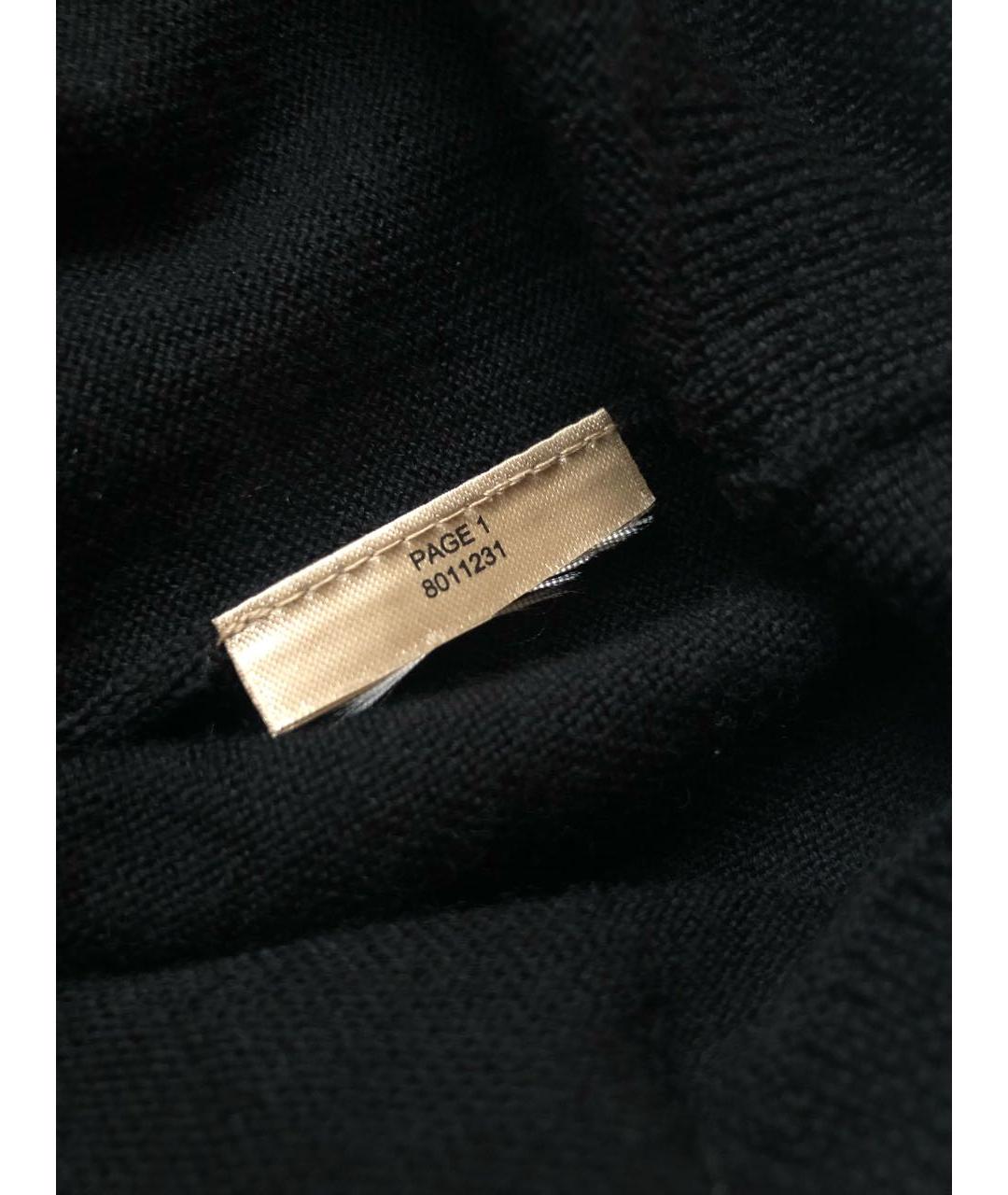 BURBERRY Черный шерстяной джемпер / свитер, фото 7