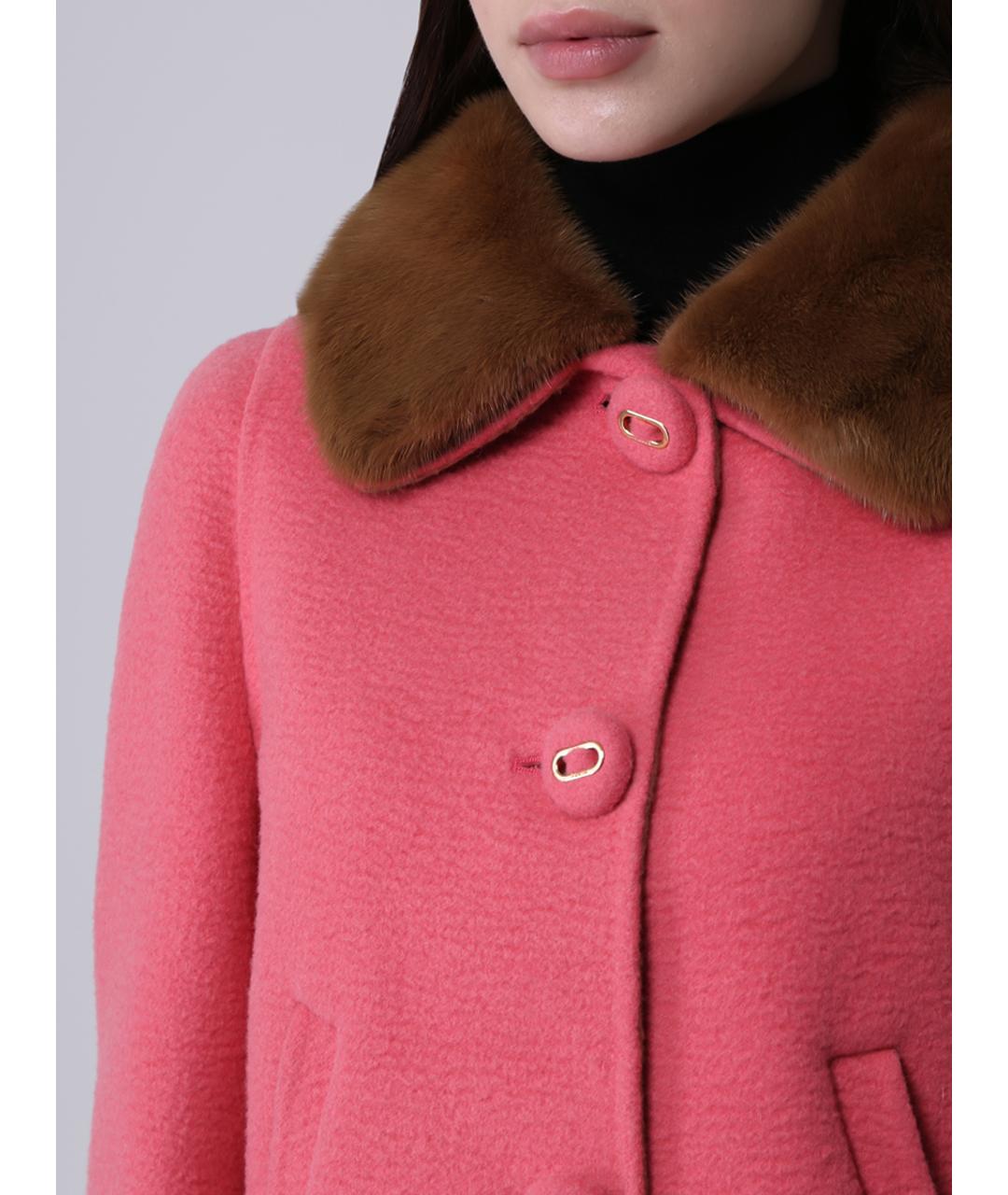 PRADA Розовое пальто, фото 5