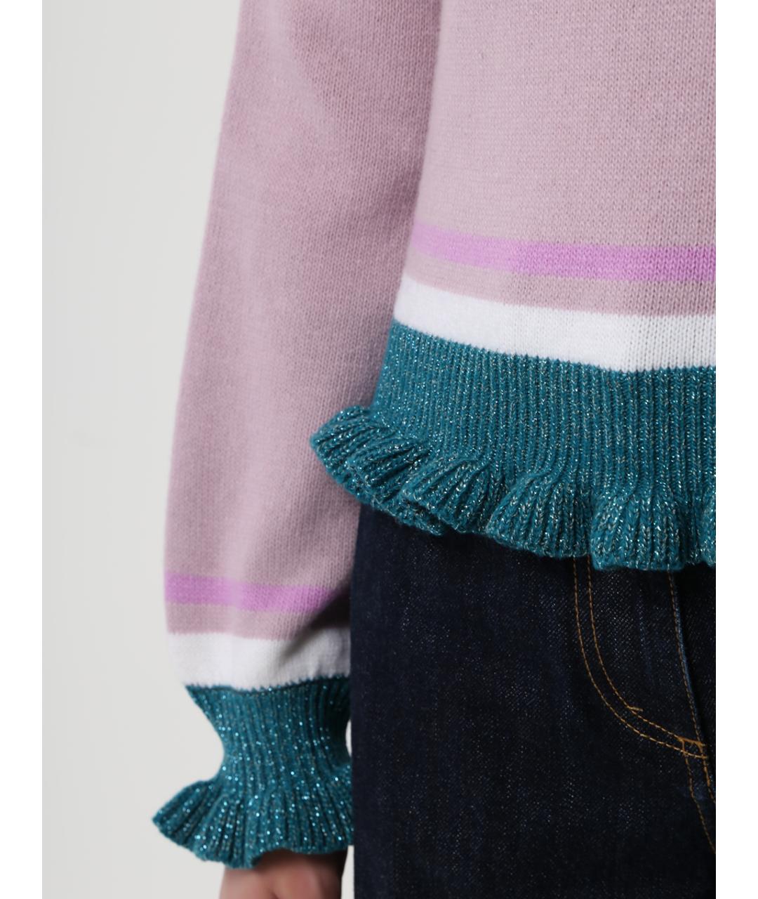 VALENTINO Розовый джемпер / свитер, фото 5