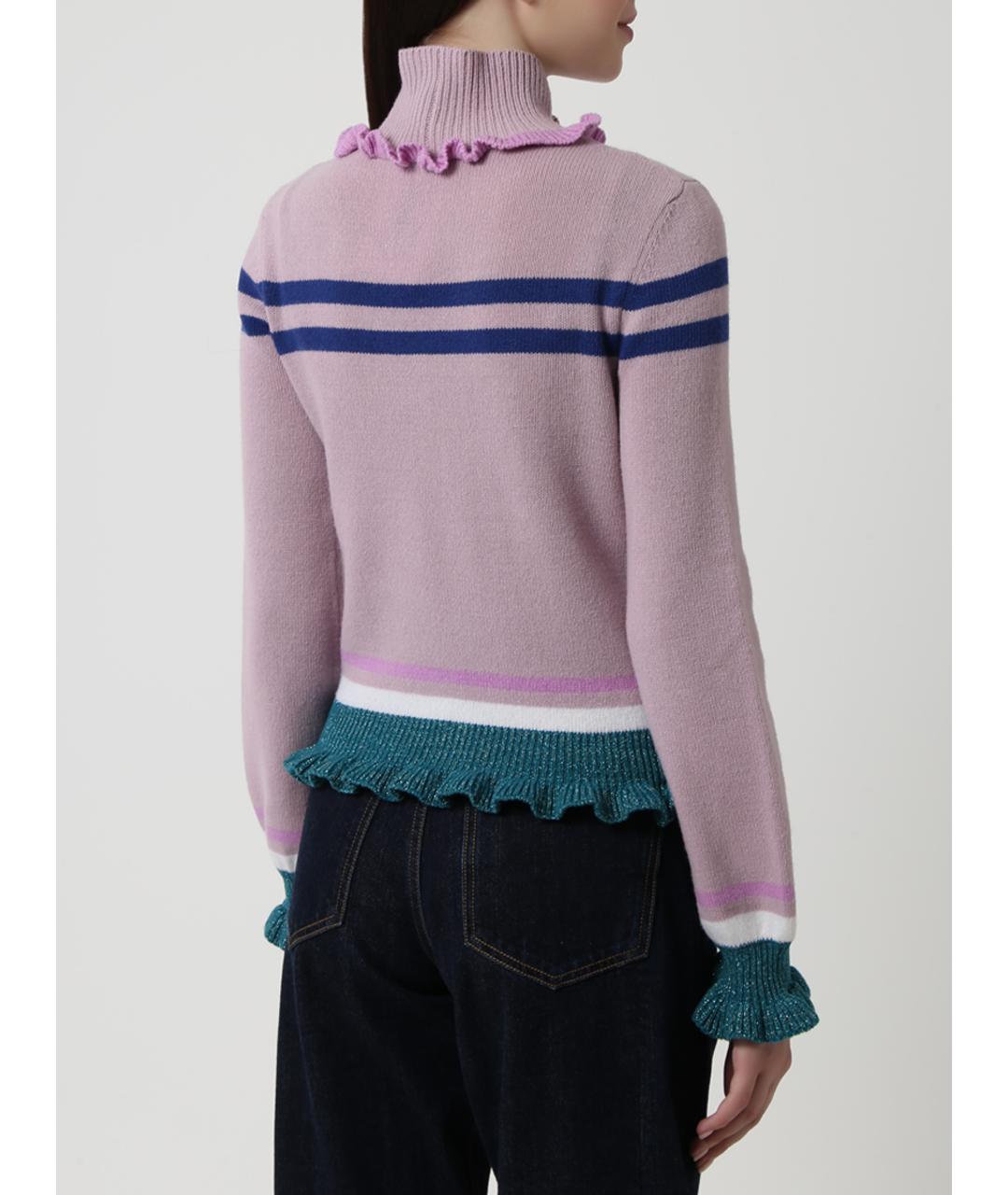 VALENTINO Розовый джемпер / свитер, фото 3