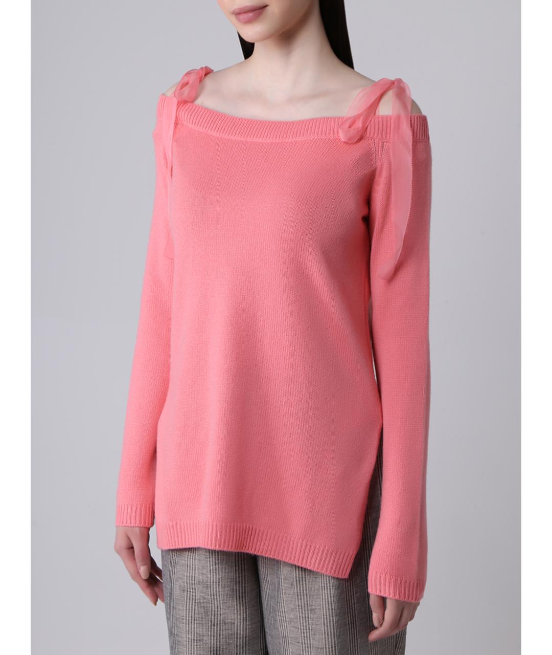 VALENTINO Розовый джемпер / свитер, фото 2