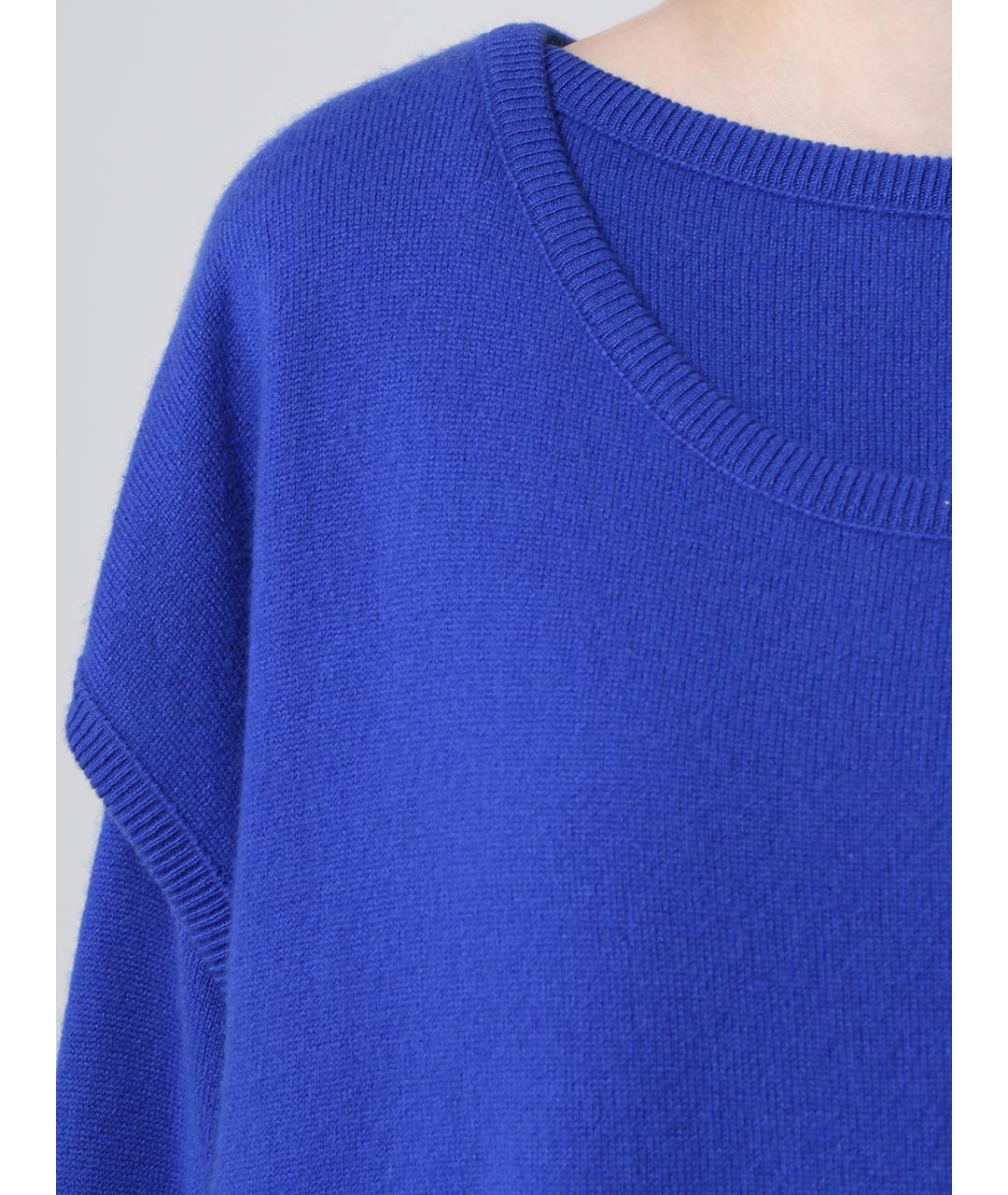 LOEWE Синий джемпер / свитер, фото 4