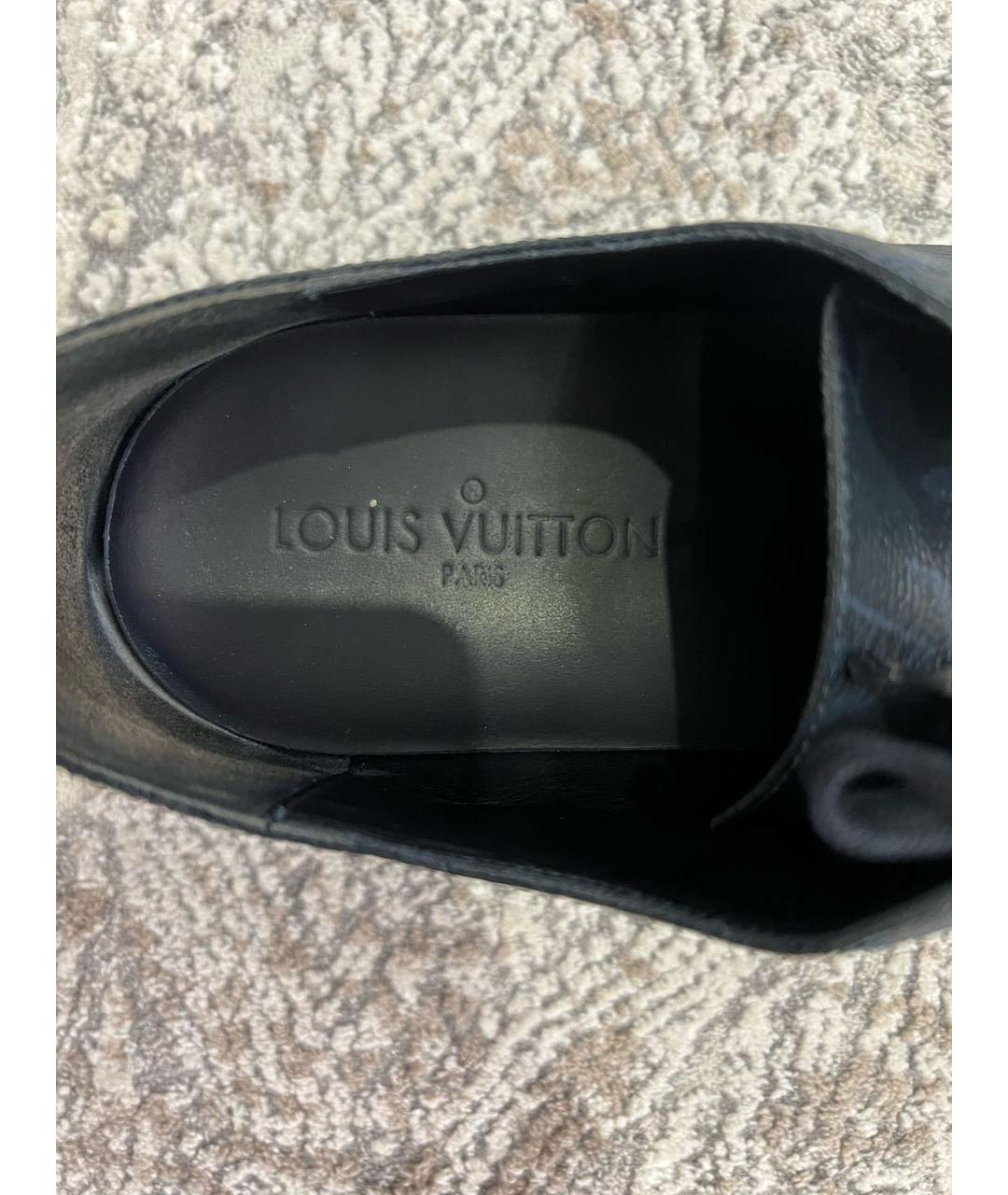LOUIS VUITTON PRE-OWNED Темно-синие низкие кроссовки / кеды, фото 6