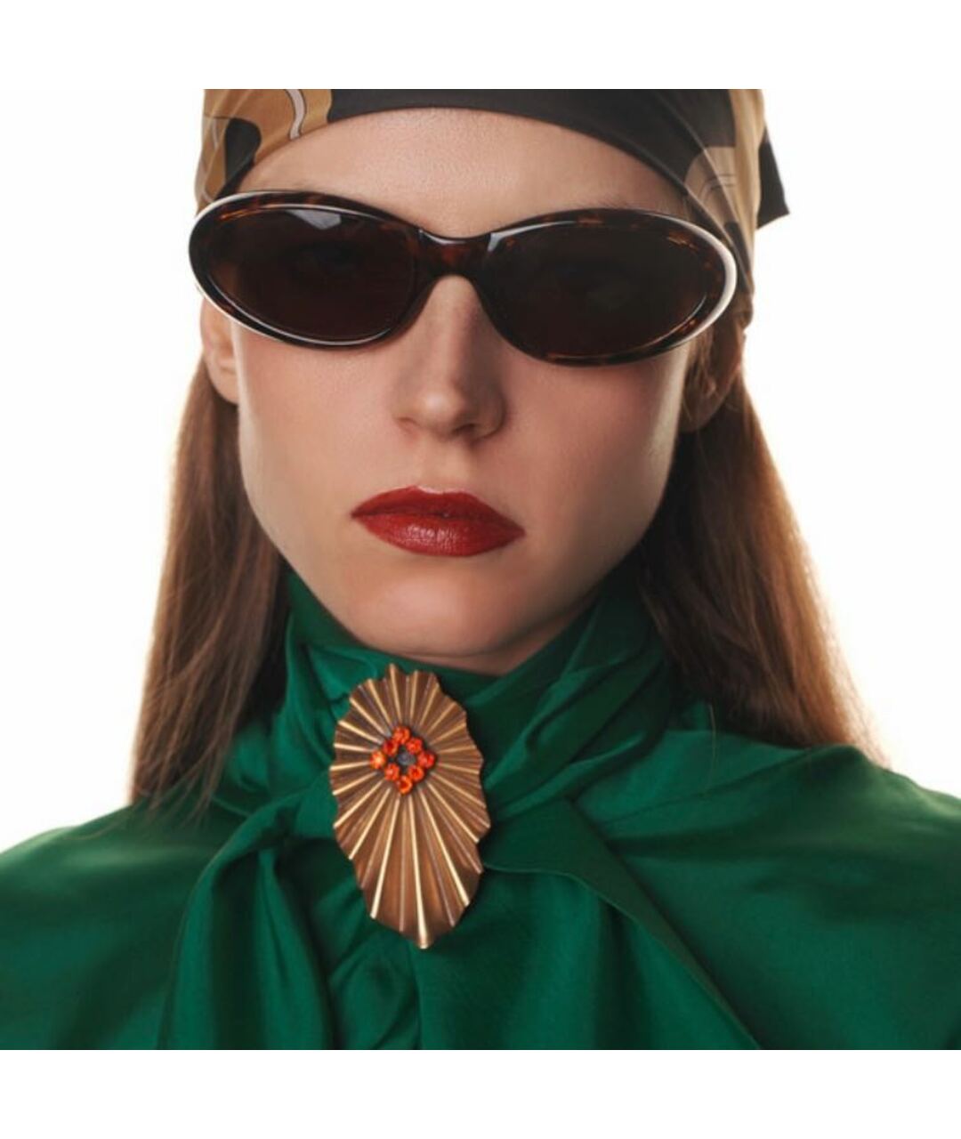 JOSEPH Золотые металлические серьги, фото 4