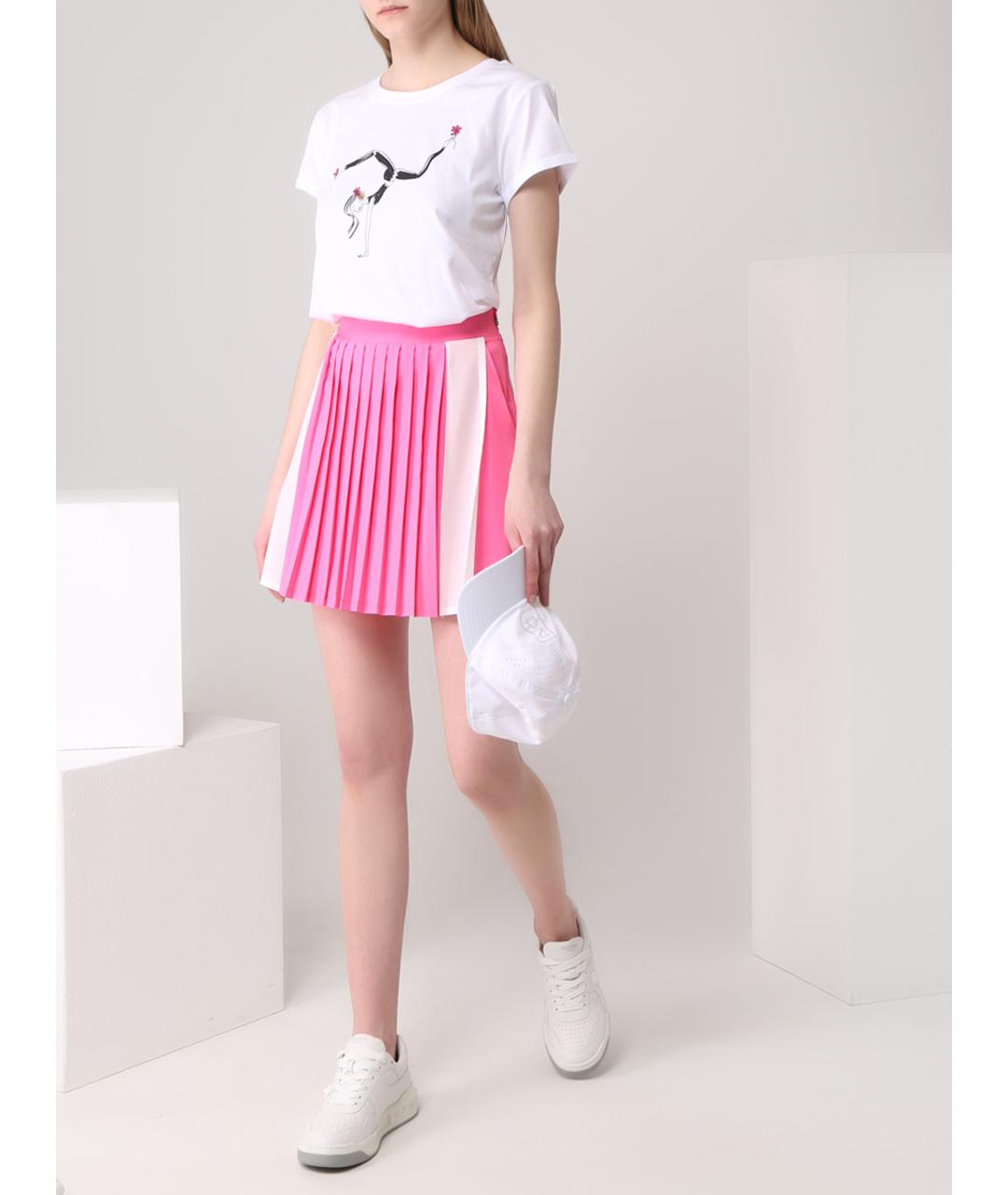 BOGNER Розовая юбка-шорты, фото 2