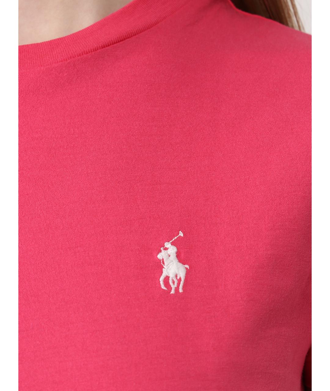 POLO RALPH LAUREN Розовая футболка, фото 5