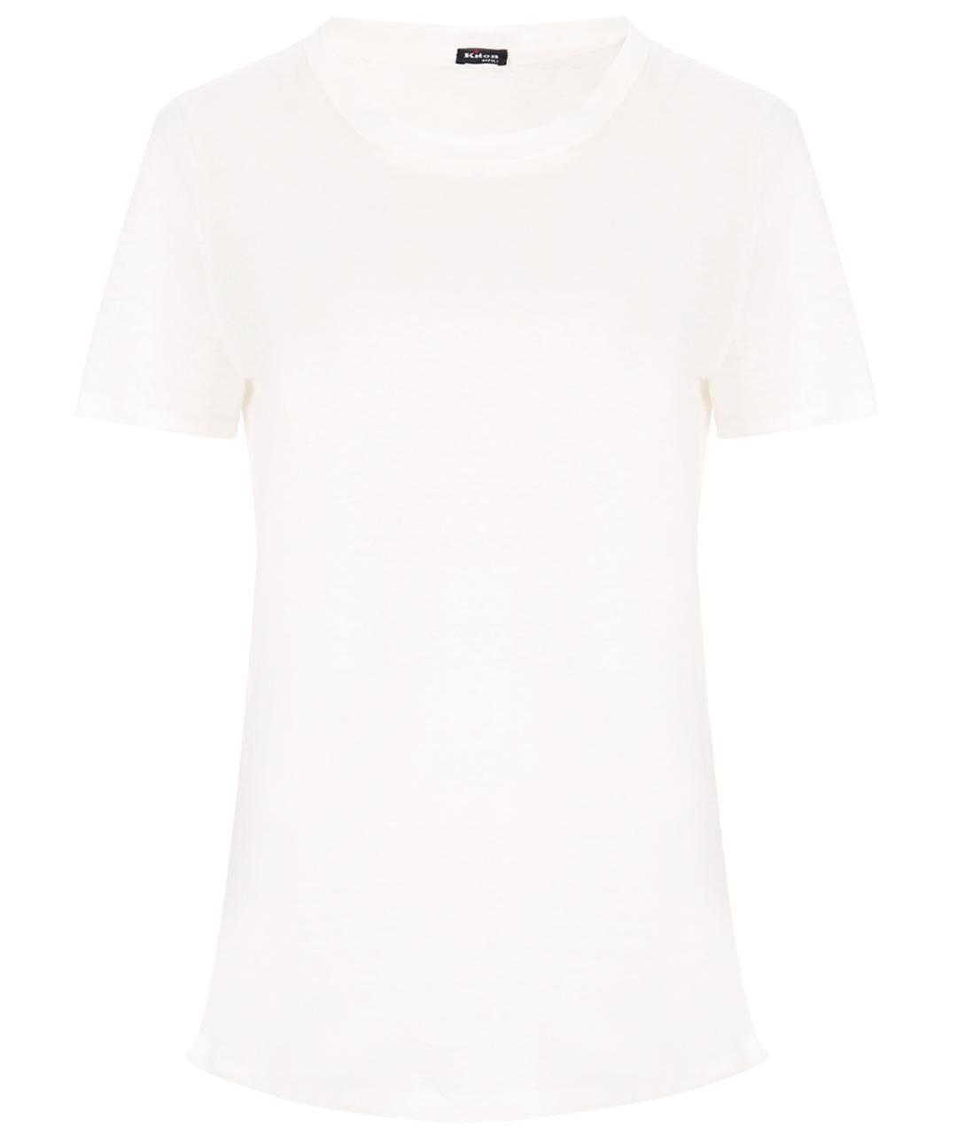 KITON Белая футболка, фото 1