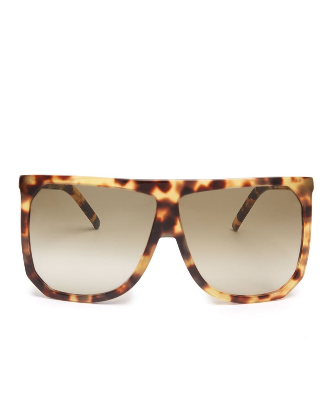 LOEWE Коричневые пластиковые солнцезащитные очки, фото 1