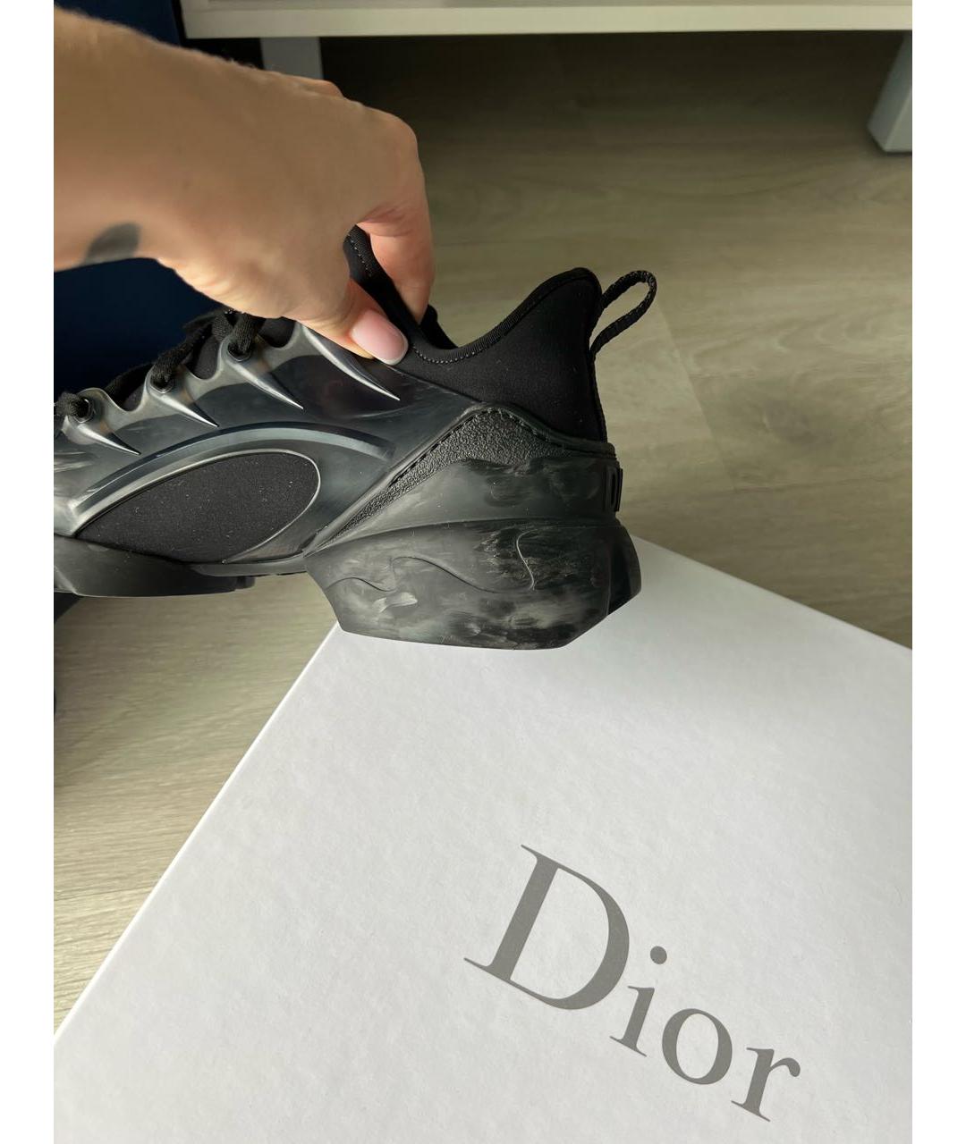 CHRISTIAN DIOR Черные кроссовки, фото 6