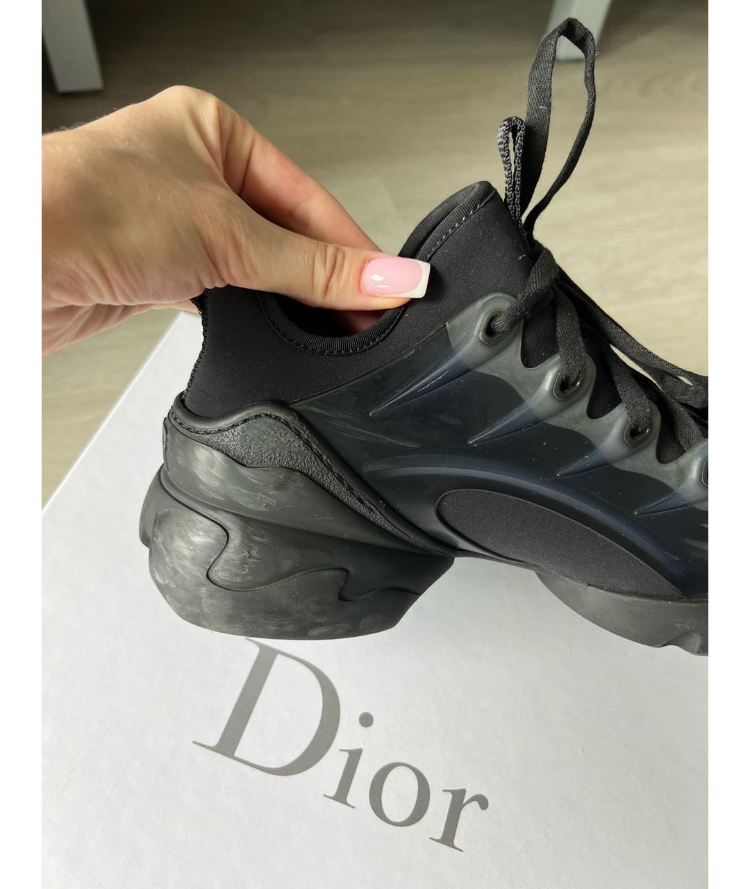 CHRISTIAN DIOR Черные кроссовки, фото 5