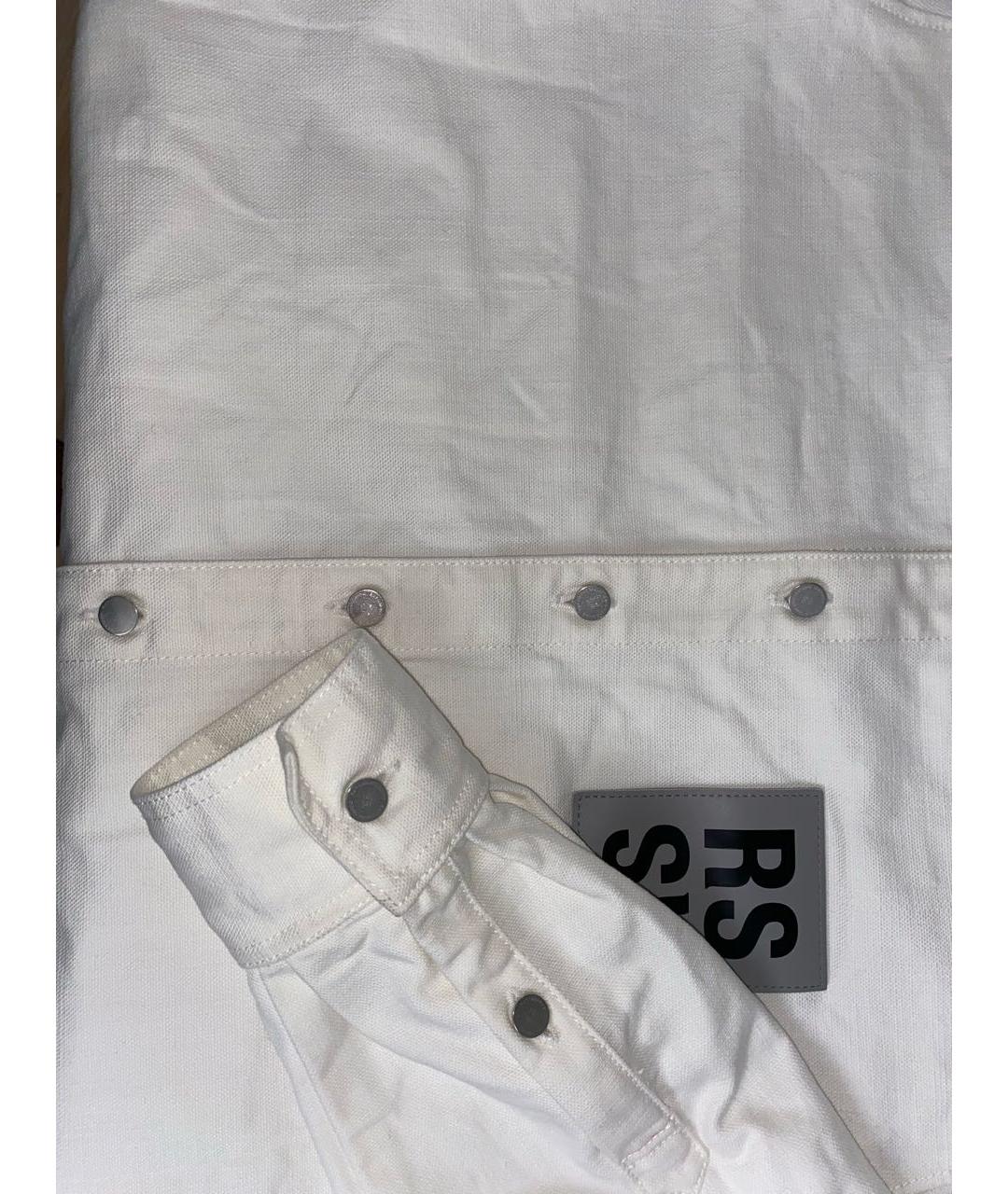RAF SIMONS Белая кэжуал рубашка, фото 4