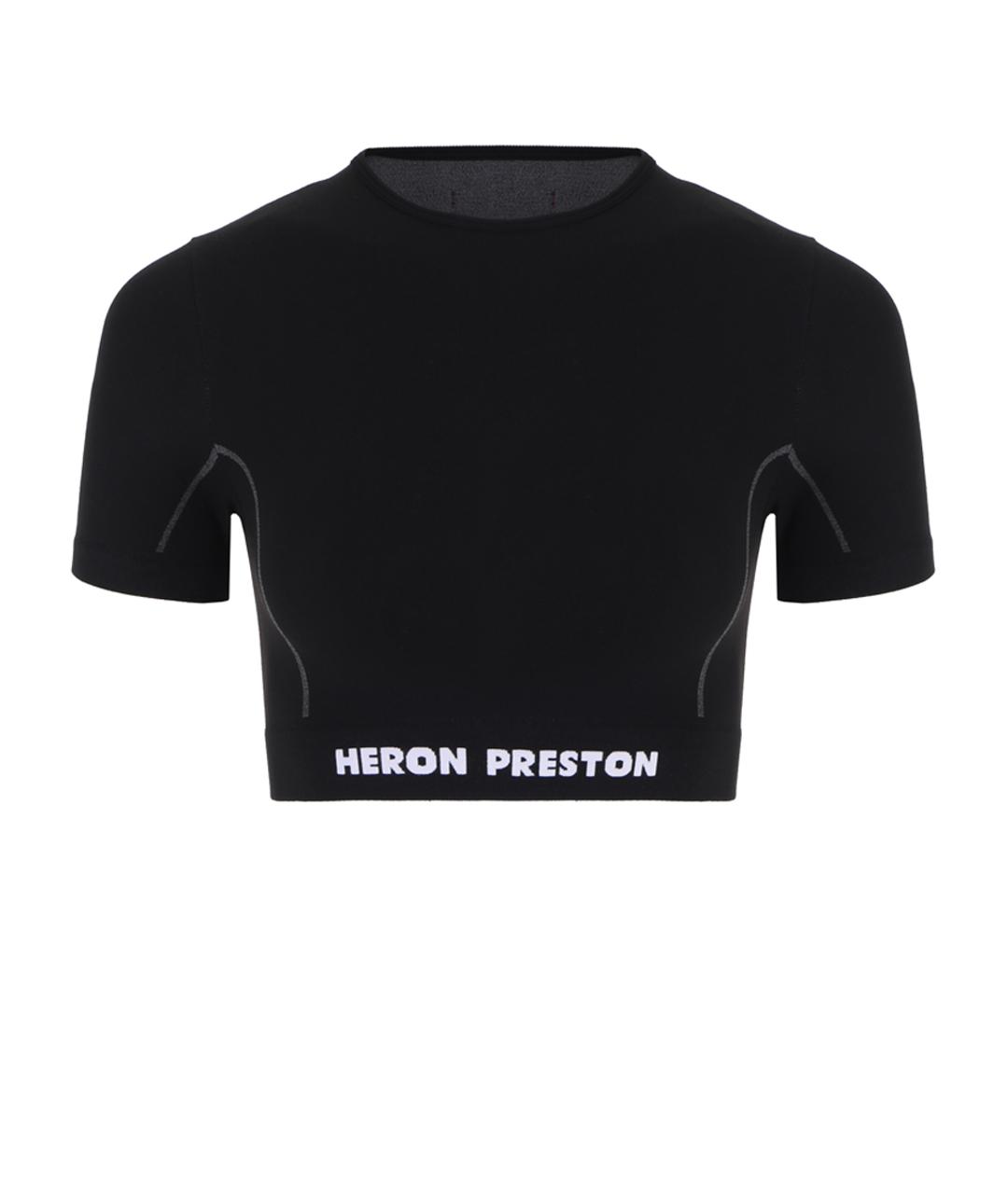 HERON PRESTON Черная футболка, фото 1