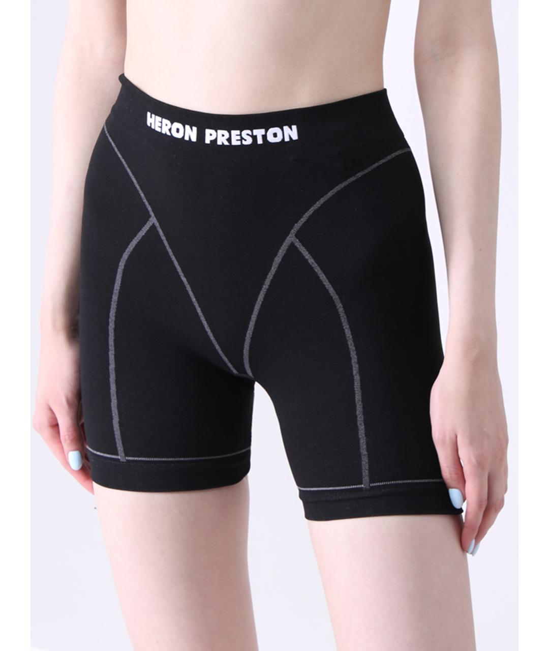 HERON PRESTON Черные спортивные брюки и шорты, фото 4