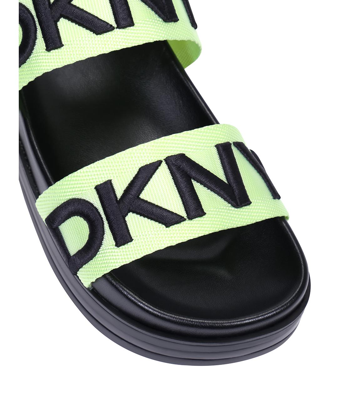 DKNY Черные шлепанцы, фото 5