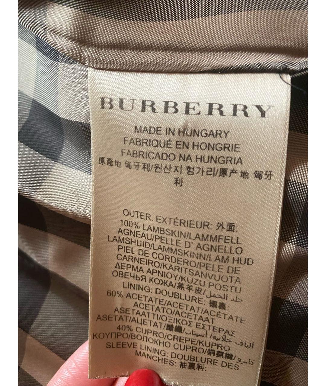 BURBERRY Кожаный тренч/плащ, фото 5