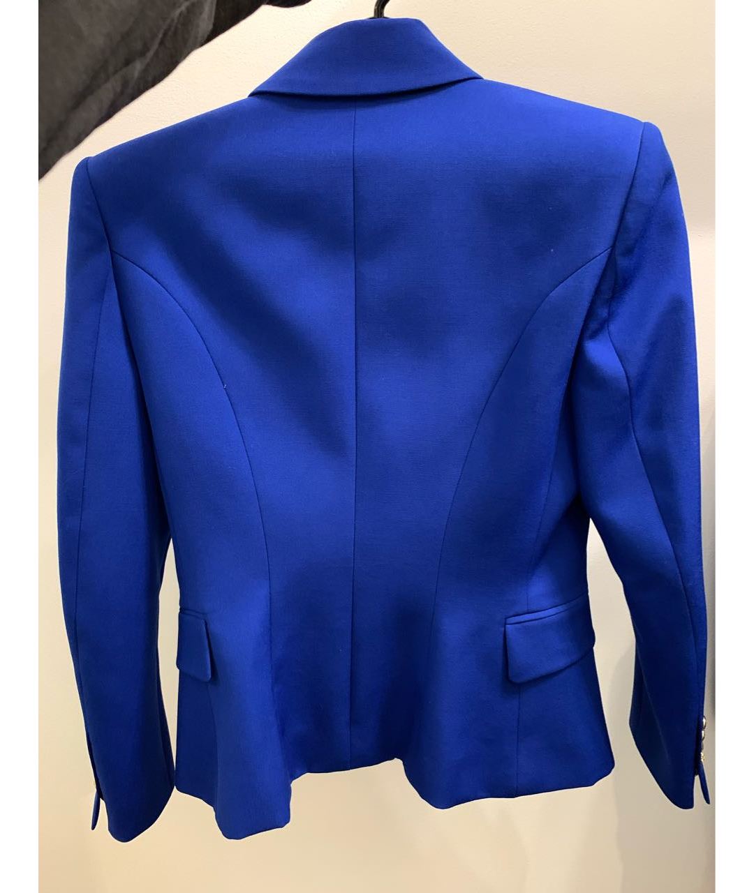 BALMAIN Синий шерстяной жакет/пиджак, фото 2