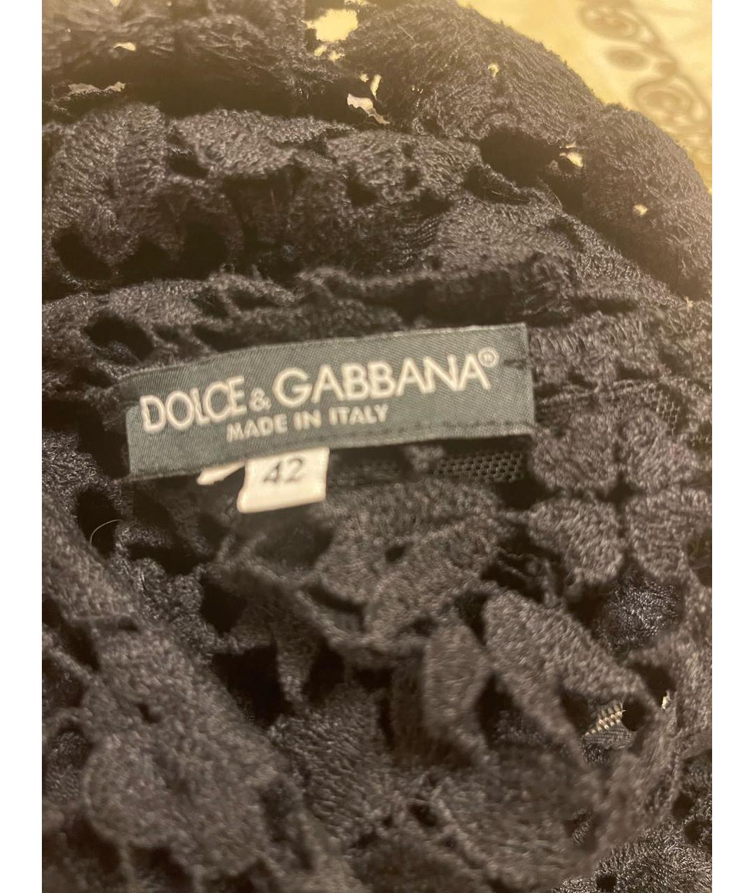 DOLCE&GABBANA Черная блузы, фото 3