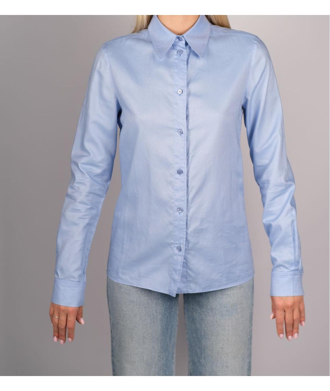 STELLA MCCARTNEY Голубая хлопковая рубашка, фото 6