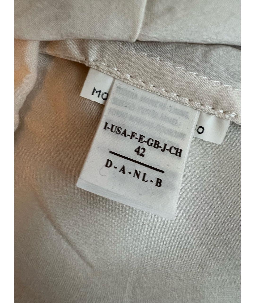 BRUNELLO CUCINELLI Белый шелковый жакет/пиджак, фото 6