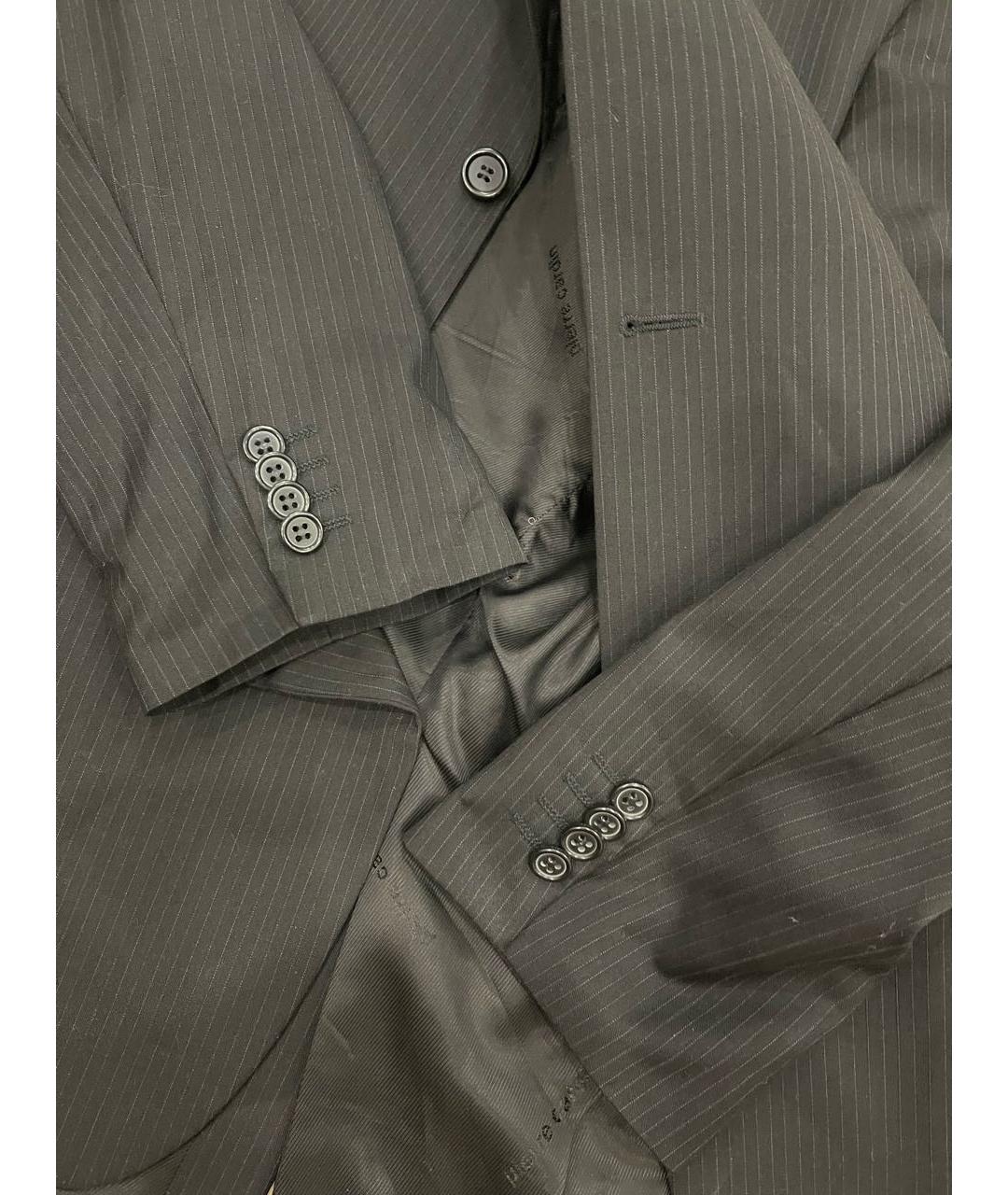PIERRE CARDIN VINTAGE Черный шерстяной пиджак, фото 6
