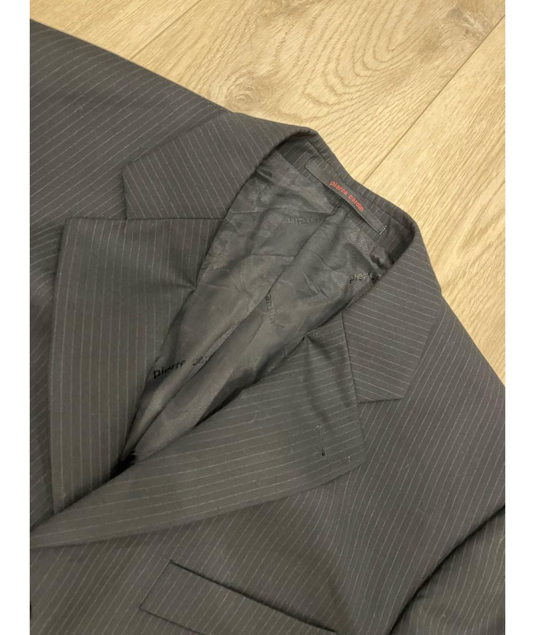 PIERRE CARDIN VINTAGE Черный шерстяной пиджак, фото 2