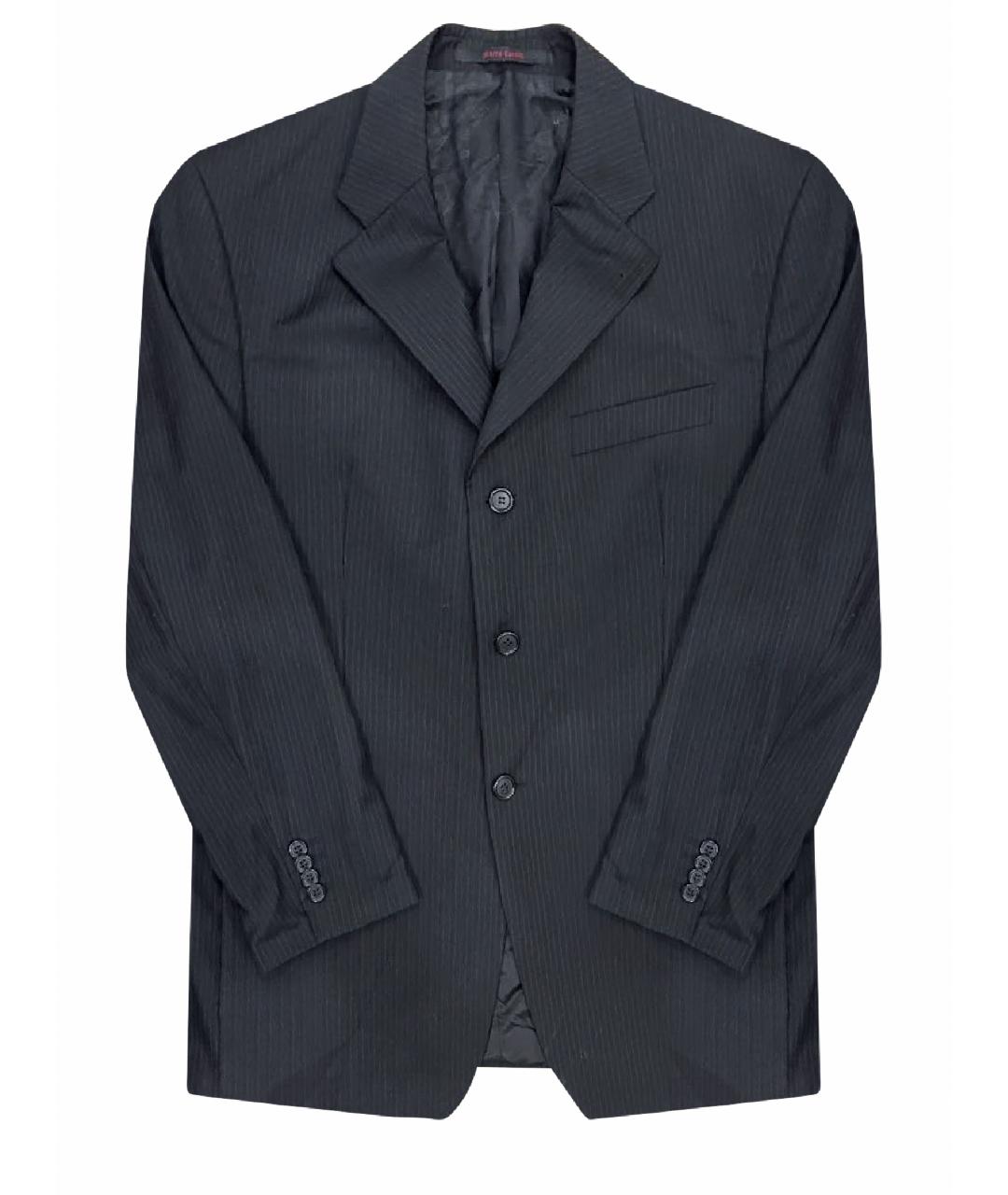 PIERRE CARDIN VINTAGE Черный шерстяной пиджак, фото 1