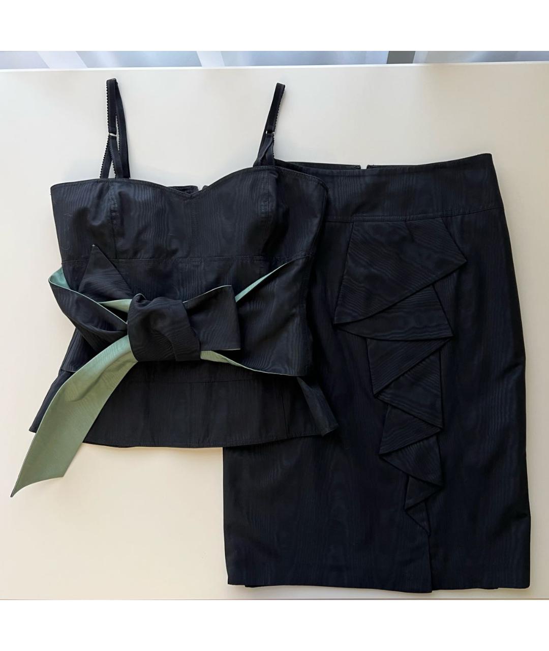GIANFRANCO FERRE Черный костюм с юбками, фото 2